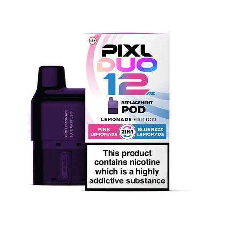 PIXL Duo 12 Replacement Pods Pack of 5 - Lemonade Edition - vapeukwholesale