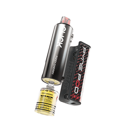 Pyne Pod Click 10k Disposable Vape Box of 5 - Fizzy Cherry - vapeukwholesale