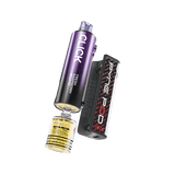 Pyne Pod Click 10k Disposable Vape Box of 5 - Fresh Raspberry Mojito - vapeukwholesale