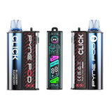 Pyne Pod Click 10K Starter Kit Box of 5 - Blueberry Raspberry - vapeukwholesale