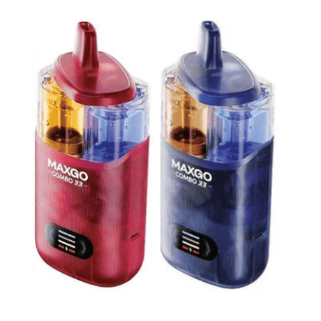 Relx Maxgo 33k Prefilled Pod Vape Kit - Pack of 3 - Grape Bubblegum + Blueberry Cranberry Cherry - vapeukwholesale