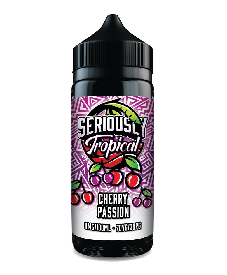 bulk wholesale Seriously Tropical E - Liquid 100ml Shortfill - Tropical Cherry Passion