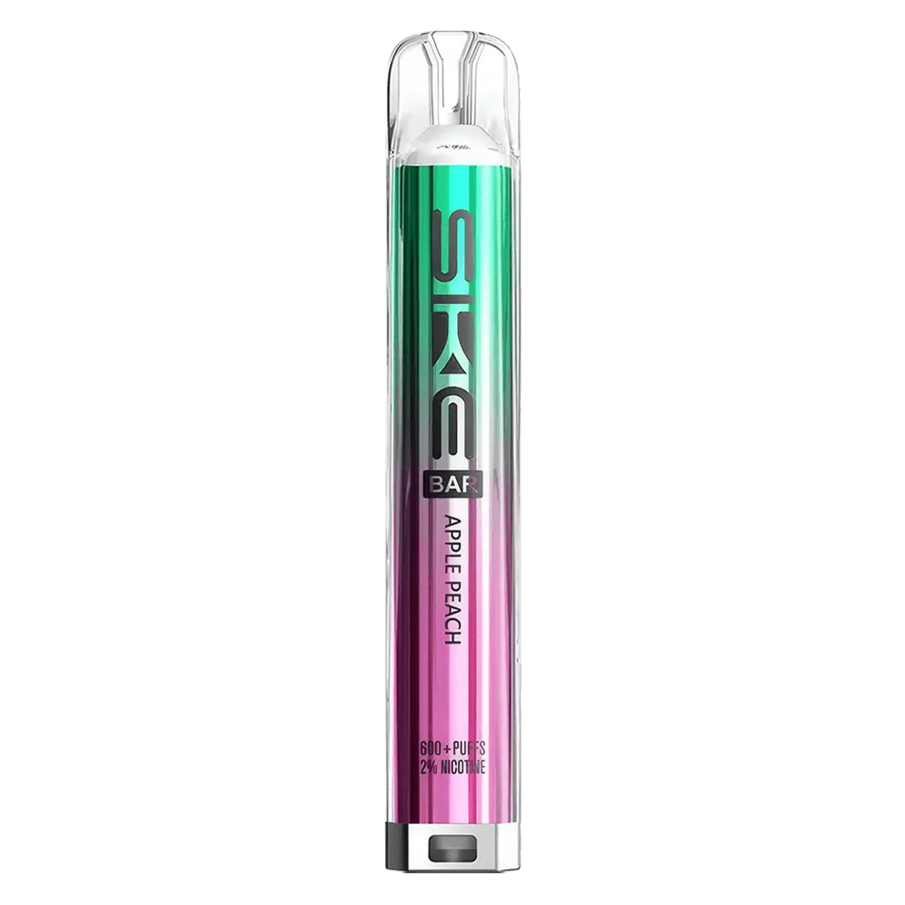 Ske Original Bar 600 Prefilled Pod Kit - Pack of 10 - Apple Peach - vapeukwholesale