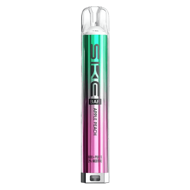 Ske Original Bar 600 Prefilled Pod Kit - Pack of 10 - Apple Peach - vapeukwholesale