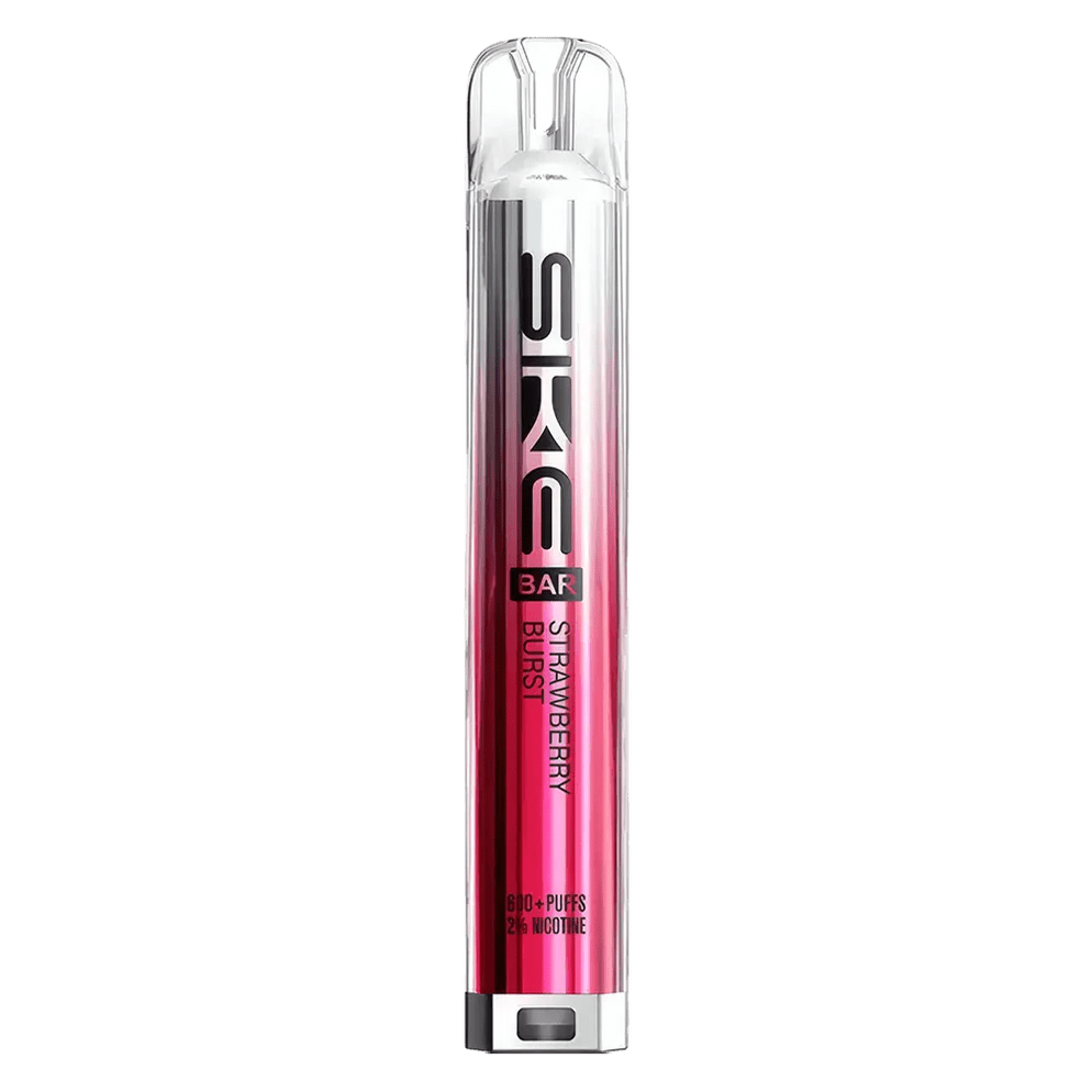 Ske Original Bar 600 Prefilled Pod Kit - Pack of 10 - Strawberry Burst - vapeukwholesale