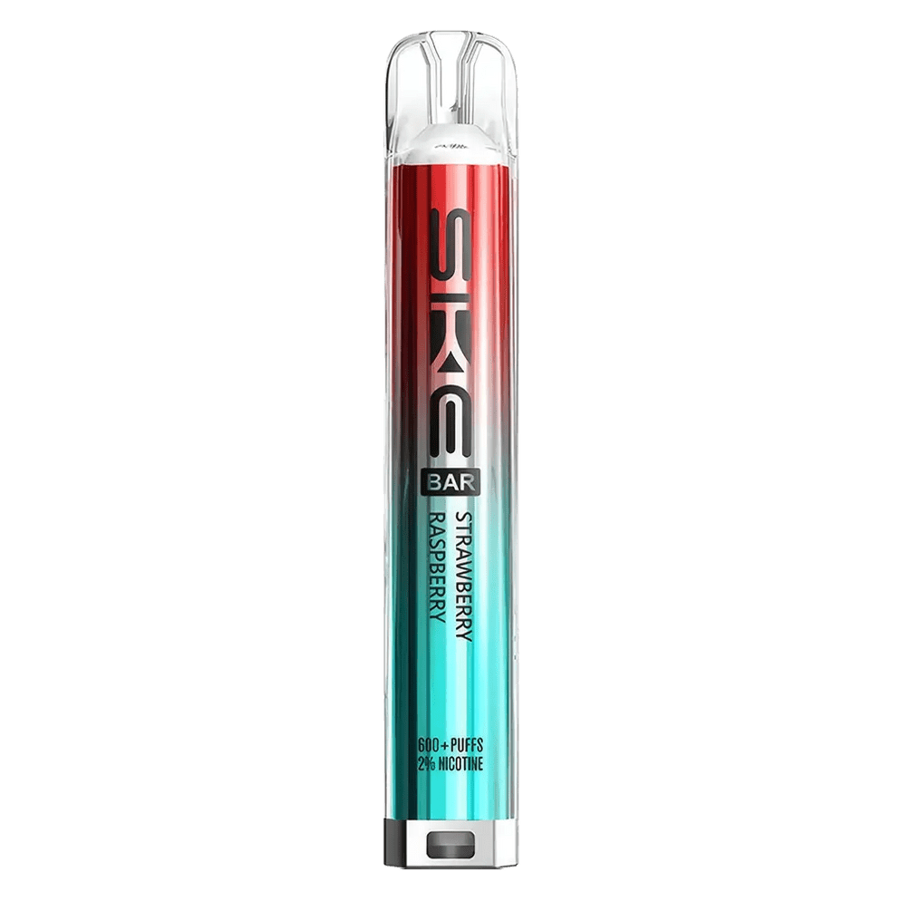 Ske Original Bar 600 Prefilled Pod Kit - Pack of 10 - Strawberry Raspberry - vapeukwholesale