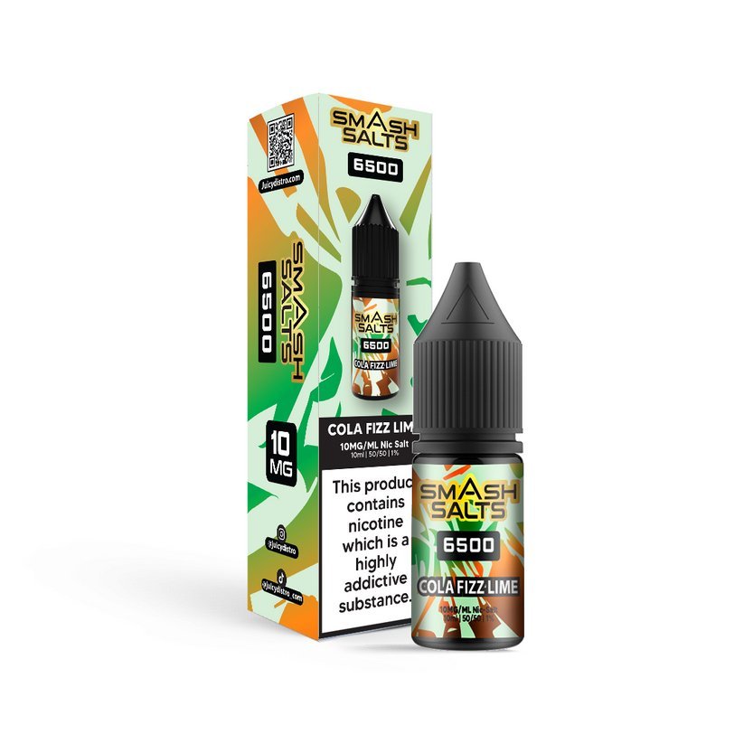 Smash Salts 6500 Nic Salt 10ml E - Liquid | Cheapest Online - Power Vape Shop