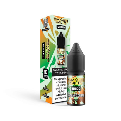 Smash Salts 6500 Nic Salt 10ml E - Liquid | Cheapest Online - Power Vape Shop