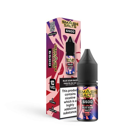 Smash Salts 6500 Nic Salt 10ml E - Liquid | Cheapest Online - Power Vape Shop