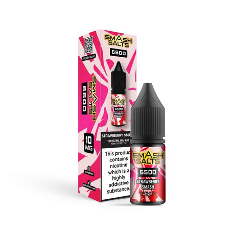 Smash Salts 6500 Nic Salt 10ml E - Liquid | Cheapest Online - Power Vape Shop