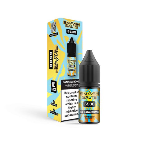 Smash Salts 6500 Nic Salt 10ml E - Liquid | Cheapest Online - Power Vape Shop