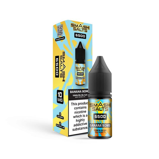 Smash Salts 6500 Nic Salt 10ml E - Liquid | Cheapest Online - Power Vape Shop