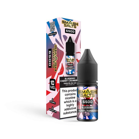 Smash Salts 6500 Nic Salt 10ml E - Liquid | Cheapest Online - Power Vape Shop