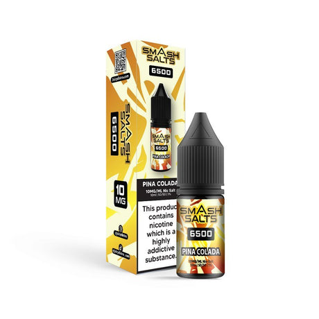 Smash Salts 6500 Nic Salt 10ml E - Liquid | Cheapest Online - Power Vape Shop
