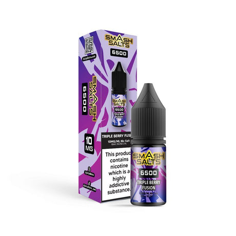 Smash Salts 6500 Nic Salt 10ml E - Liquid | Cheapest Online - Power Vape Shop