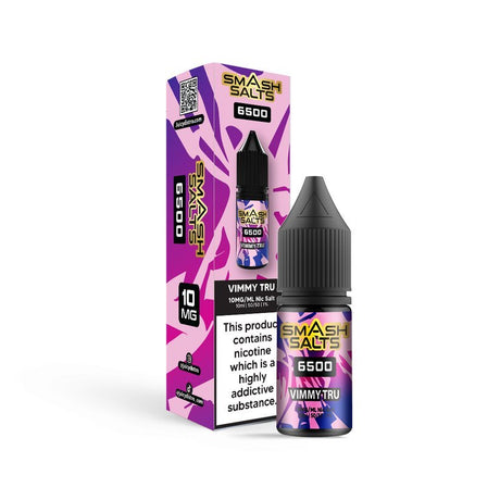 Smash Salts 6500 Nic Salt 10ml E - Liquid | Cheapest Online - Power Vape Shop