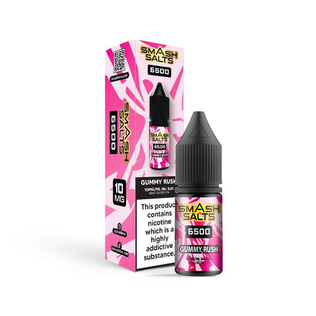 Smash Salts 6500 Nic Salt 10ml E - Liquid | Cheapest Online - Power Vape Shop
