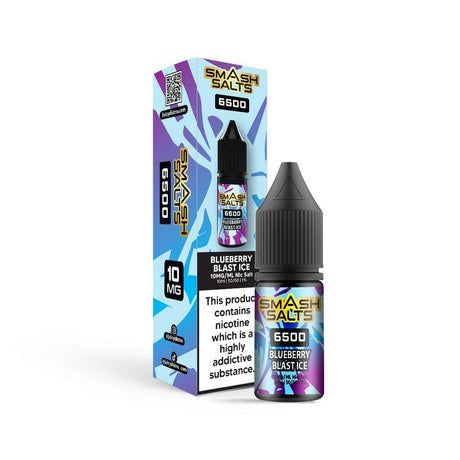 Smash Salts 6500 Nic Salt 10ml E - Liquid | Cheapest Online - Power Vape Shop