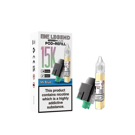 Elux ENE Legend 15k Replacement Pods Pack of 5 - Elux ENE Legend 15k Replacement Pods Pack of 5 - Direct Vape Wholesale