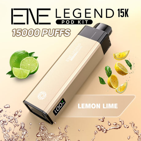 Elux ENE Legend 15k Vape Pod Kit Pack of 5 - Elux ENE Legend 15k Vape Pod Kit Pack of 5 - Direct Vape Wholesale