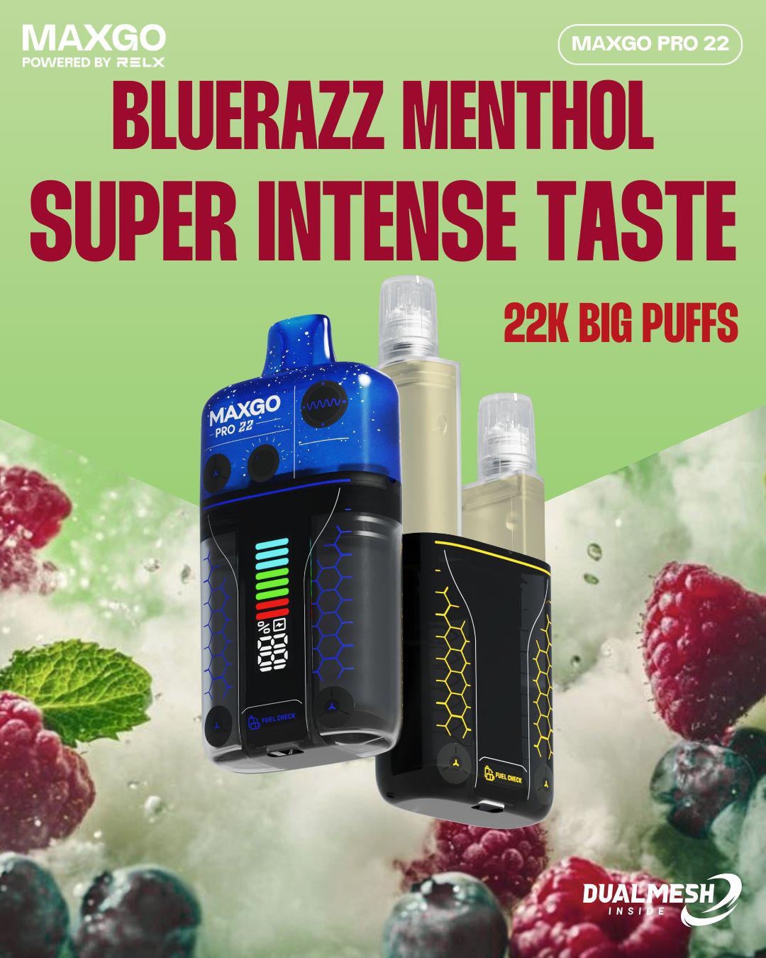 Blue Razz Menthol