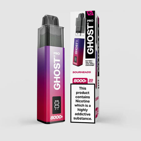 Vapes Bar Ghost Pro 8000 Prefilled Pod Vape - Power Vape Shop