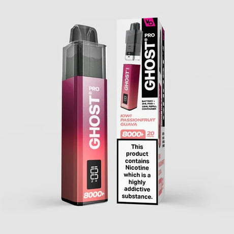 Vapes Bar Ghost Pro 8000 Prefilled Pod Vape - Power Vape Shop