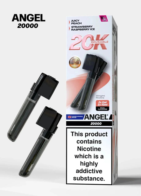 Vapes Bars Angel 20000 Prefilled Pods Box of 5 - Coral Edition - vapeukwholesale