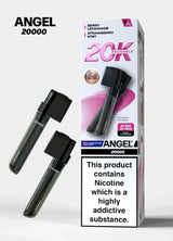 Vapes Bars Angel 20000 Prefilled Pods Box of 5 - Pink Edition - vapeukwholesale