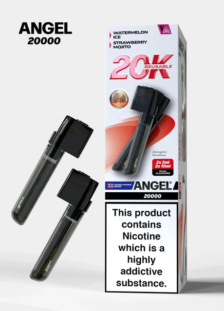 Vapes Bars Angel 20000 Prefilled Pods Box of 5 - Red Edition - vapeukwholesale