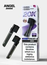 Vapes Bars Angel 20000 Prefilled Pods Box of 5 - Violet Edition - vapeukwholesale