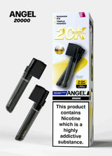 Vapes Bars Angel 20000 Prefilled Pods Box of 5 - Yellow Edition - vapeukwholesale