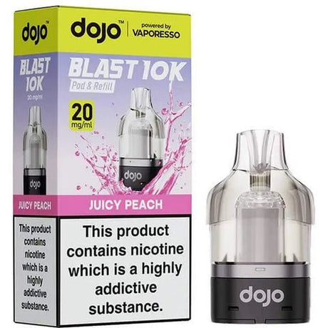 Vaporesso Dojo Blast 10K Prefilled Pods - Juicy Peach - vapeukwholesale