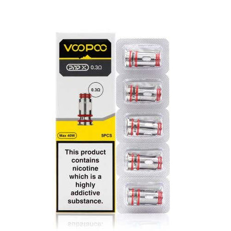 Voopoo PnP X Replacement Coils - Pack of 5 - 0.6ohm