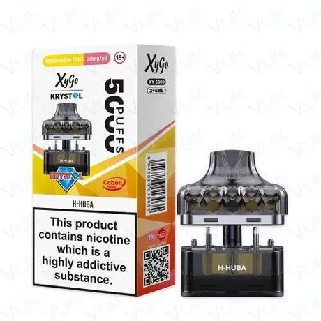 Xygo Krystal 5000 Prefilled Pods - Power Vape Shop