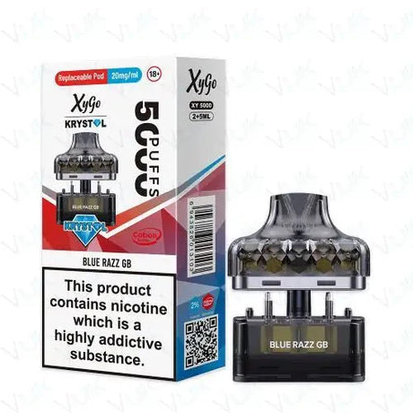 Xygo Krystal 5000 Prefilled Pods - Power Vape Shop
